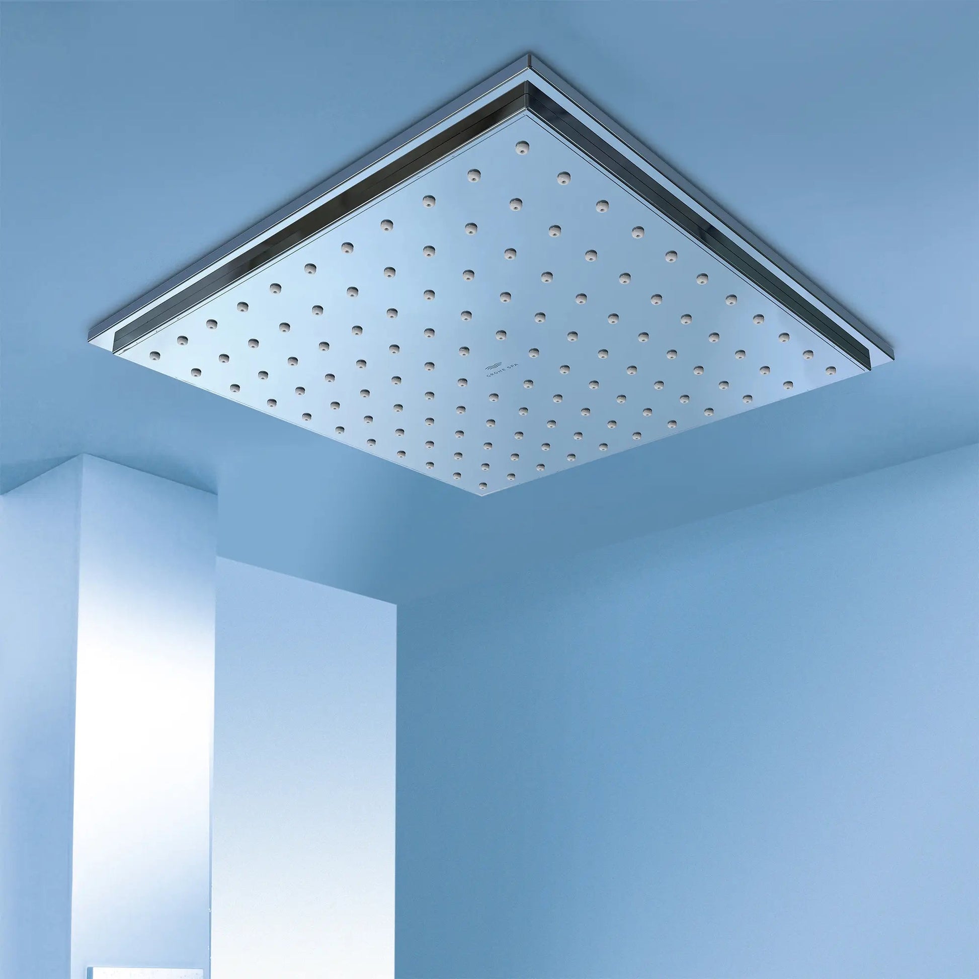 Grohe Rainshower Allure 9" 1-Spray StarLight Chrome 230 Ceiling Shower Head