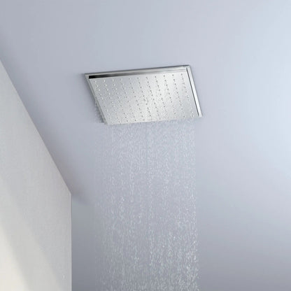 Grohe Rainshower Allure 9" 1-Spray StarLight Chrome 230 Ceiling Shower Head