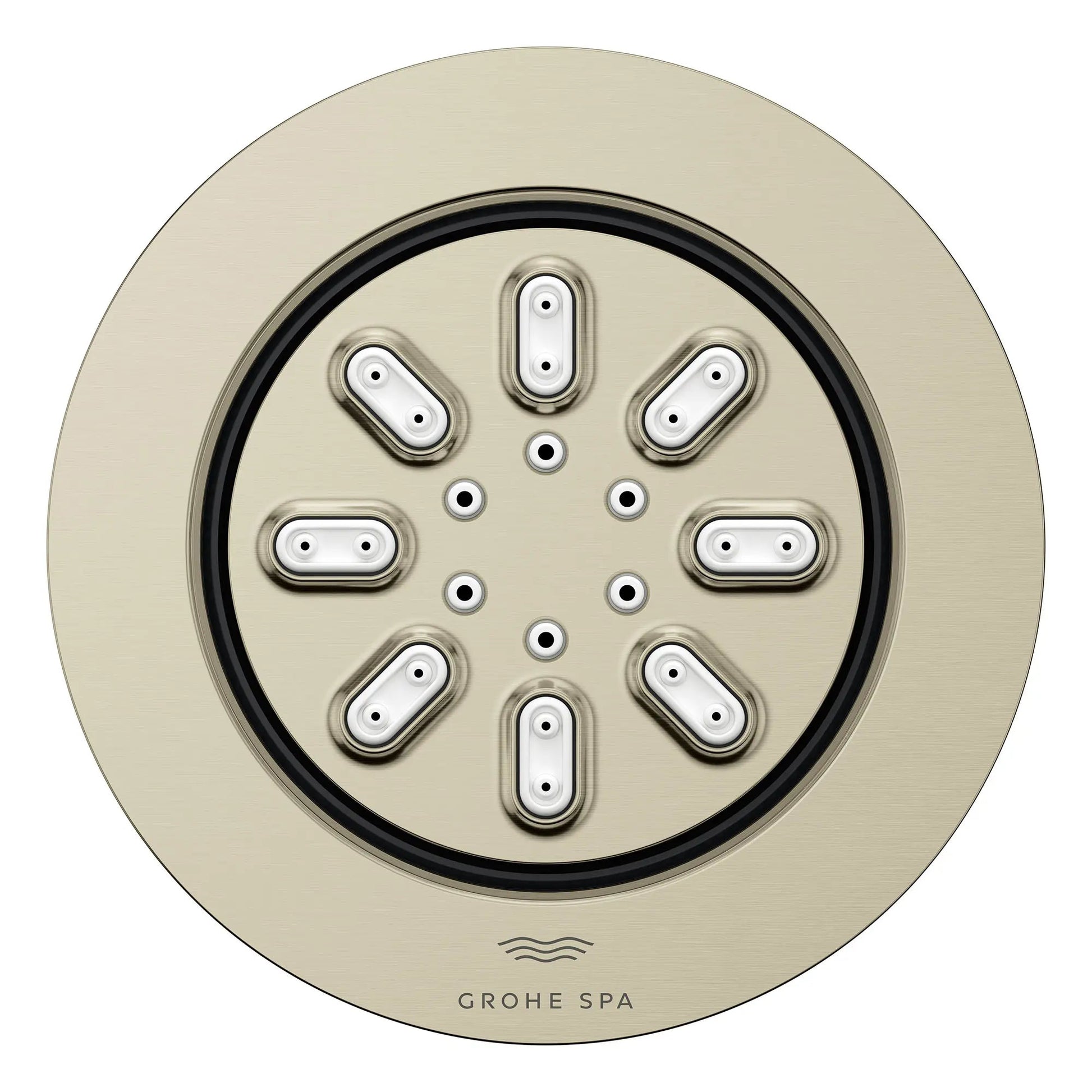 Grohe Rainshower Aqua 0.9 GPM 2-Spray Round Brushed Nickel Infinity Body Spray