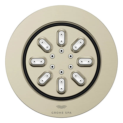 Grohe Rainshower Aqua 0.9 GPM 2-Spray Round Brushed Nickel Infinity Body Spray