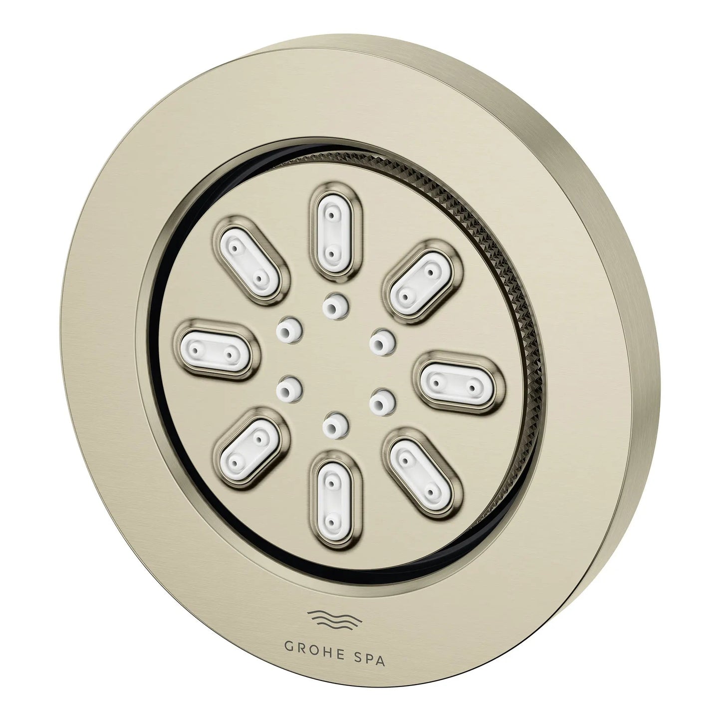 Grohe Rainshower Aqua 0.9 GPM 2-Spray Round Brushed Nickel Infinity Body Spray