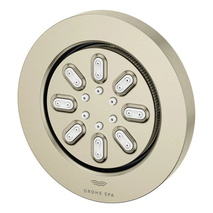 Grohe Rainshower Aqua 0.9 GPM 2-Spray Round Brushed Nickel Infinity Body Spray