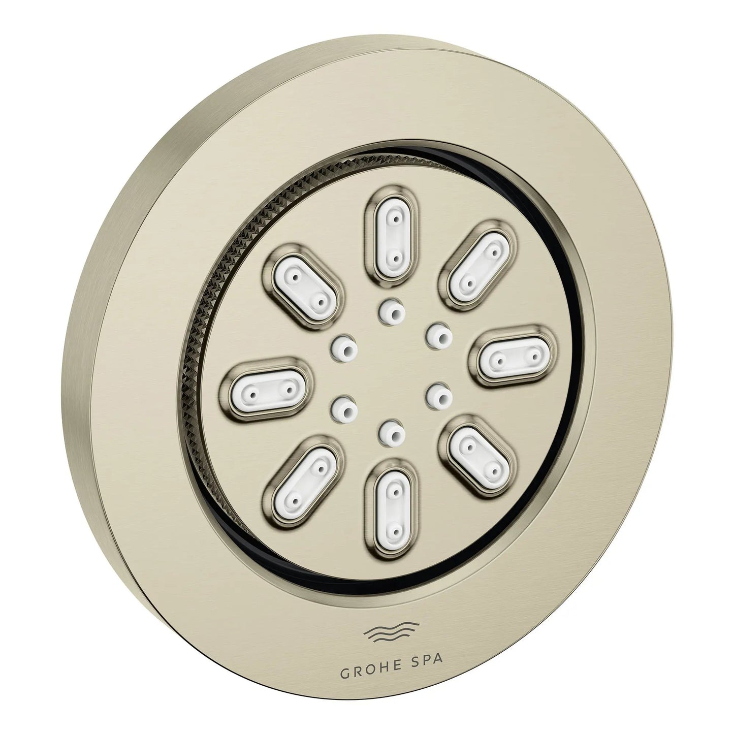 Grohe Rainshower Aqua 0.9 GPM 2-Spray Round Brushed Nickel Infinity Body Spray