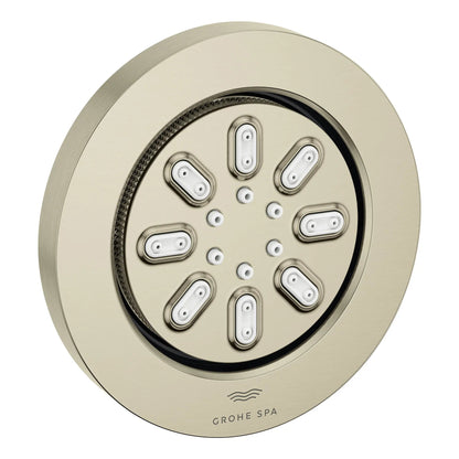 Grohe Rainshower Aqua 0.9 GPM 2-Spray Round Brushed Nickel Infinity Body Spray