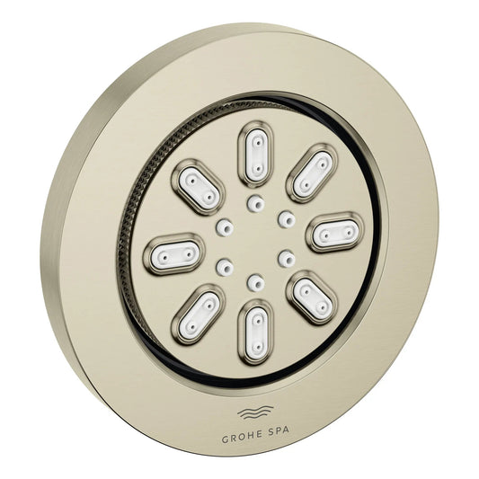 Grohe Rainshower Aqua 0.9 GPM 2-Spray Round Brushed Nickel Infinity Body Spray