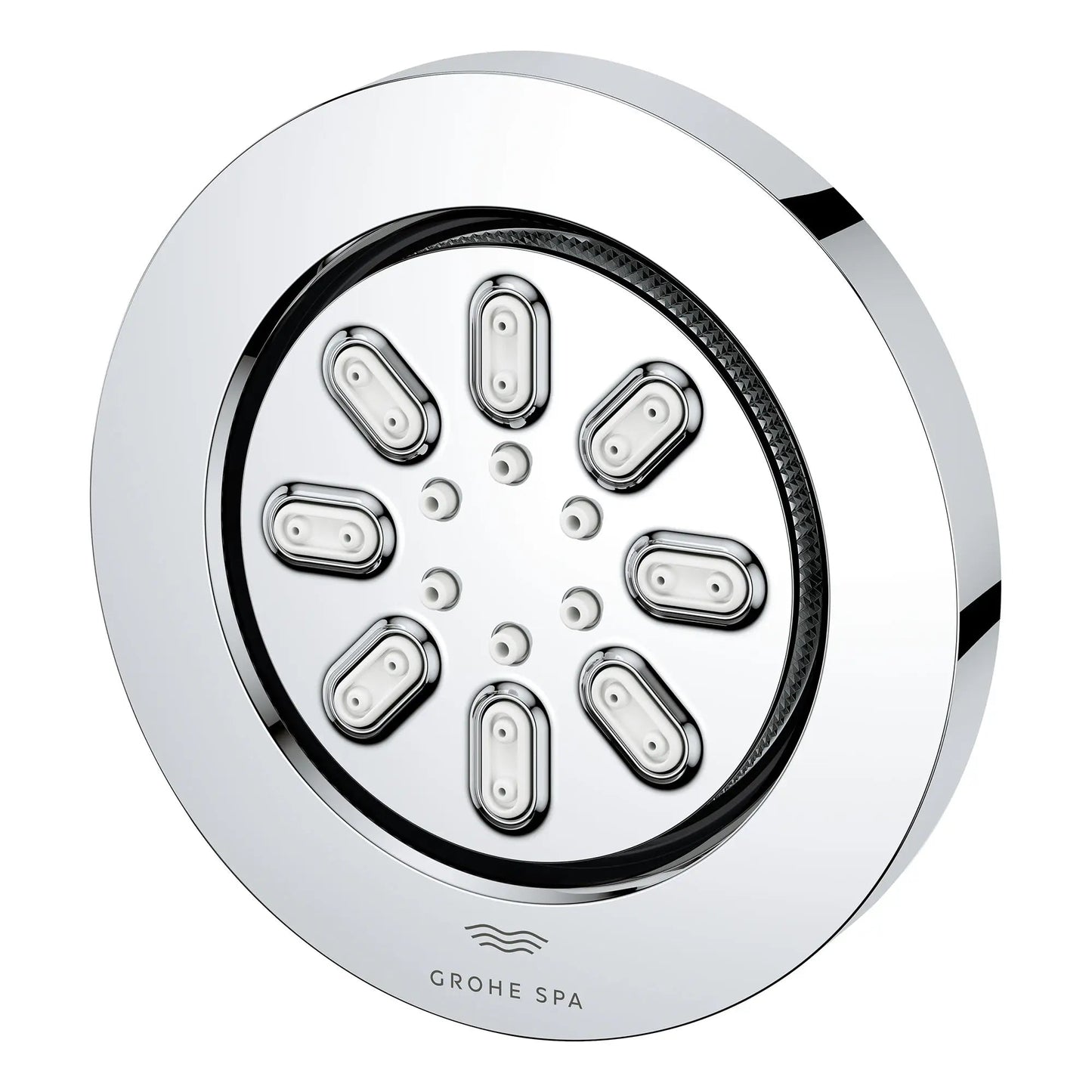 Grohe Rainshower Aqua 0.9 GPM 2-Spray Round StarLight Chrome Body Spray