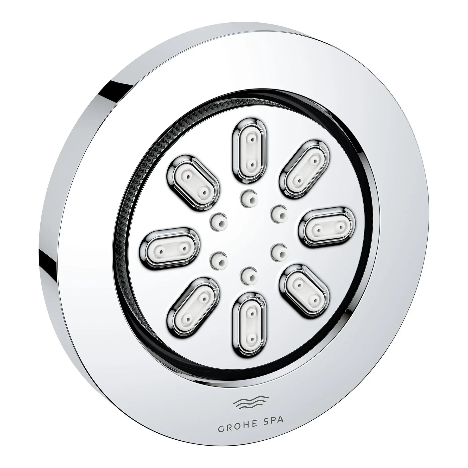 Grohe Rainshower Aqua 0.9 GPM 2-Spray Round StarLight Chrome Body Spray