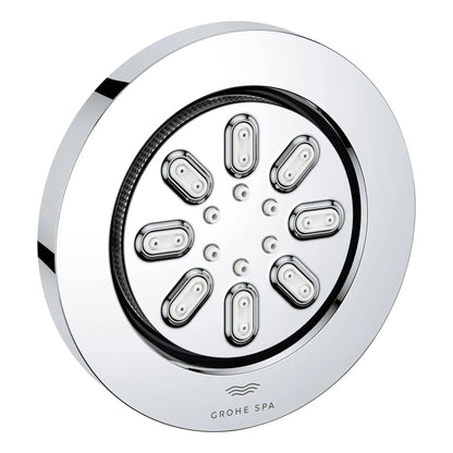 Grohe Rainshower Aqua 0.9 GPM 2-Spray Round StarLight Chrome Body Spray
