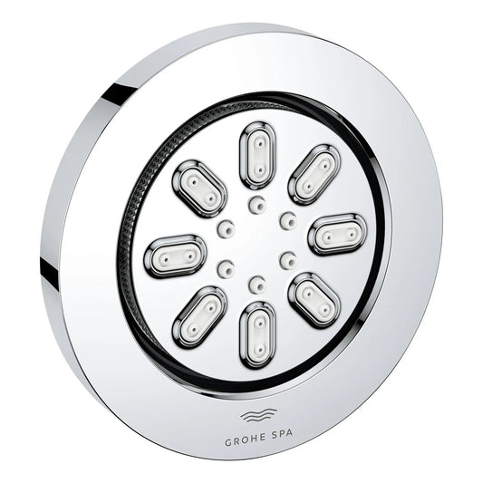 Grohe Rainshower Aqua 0.9 GPM 2-Spray Round StarLight Chrome Body Spray