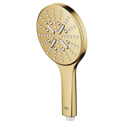 Grohe Rainshower SmartActive 1.75 GPM 3-Sprays Brushed Cool Sunrise Hand Shower