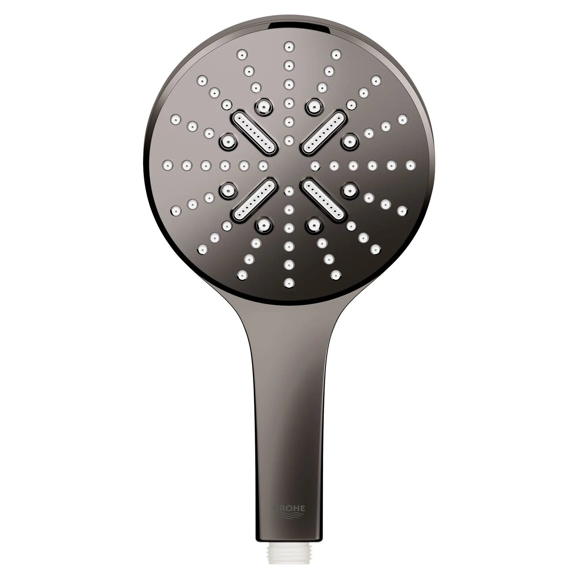 Grohe Rainshower SmartActive 1.75 GPM 3-Sprays Hard Graphite Hand Shower