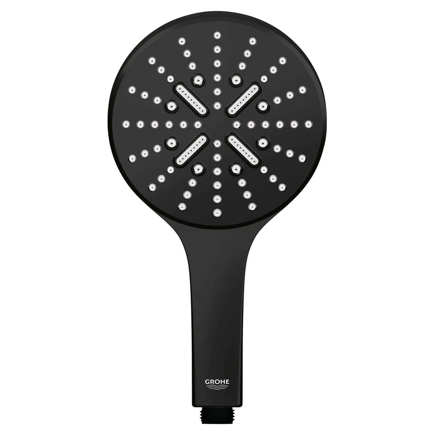 Grohe Rainshower SmartActive 1.75 GPM 3-Sprays Matte Black Hand Shower