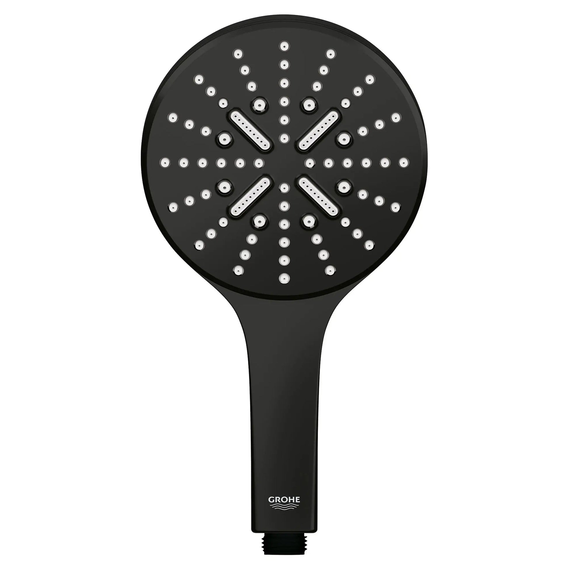 Grohe Rainshower SmartActive 1.75 GPM 3-Sprays Matte Black Hand Shower