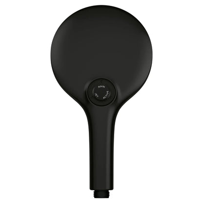 Grohe Rainshower SmartActive 1.75 GPM 3-Sprays Matte Black Hand Shower