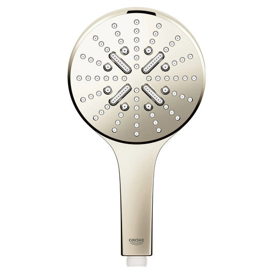 Grohe Rainshower SmartActive 1.75 GPM 3-Sprays Polished Nickel Infinity Hand Shower