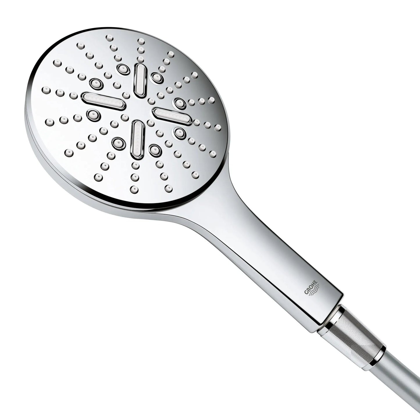 Grohe Rainshower SmartActive 1.75 GPM 3-Sprays StarLight Chrome Hand Shower