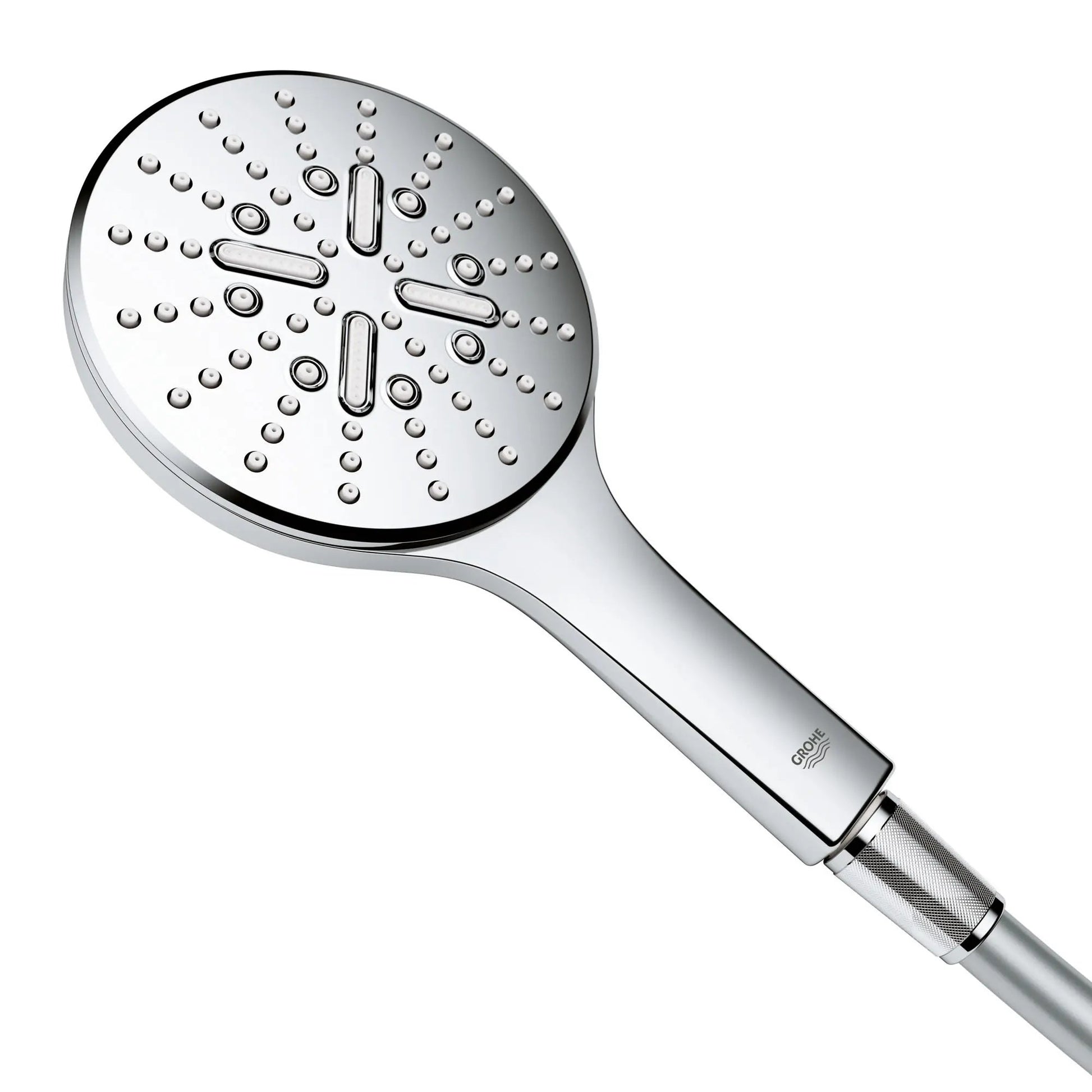 Grohe Rainshower SmartActive 1.75 GPM 3-Sprays StarLight Chrome Hand Shower