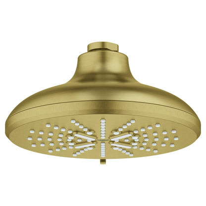 Grohe Rainshower SmartActive 7" 3 Spray 1.75 GPM Brushed Cool Sunrise Shower Head