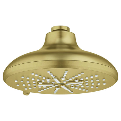 Grohe Rainshower SmartActive 7" 3 Spray 1.75 GPM Brushed Cool Sunrise Shower Head