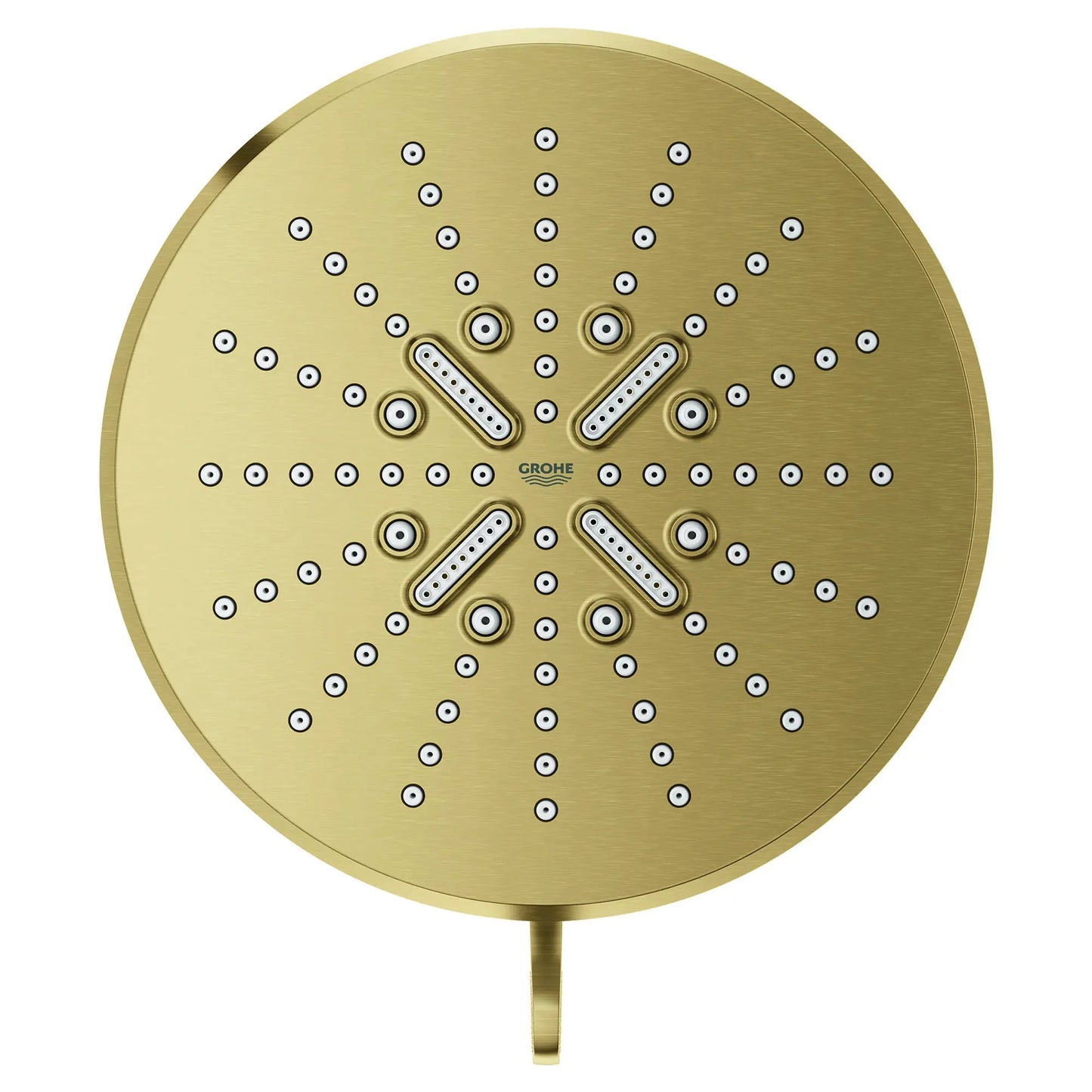Grohe Rainshower SmartActive 7" 3 Spray 1.75 GPM Brushed Cool Sunrise Shower Head
