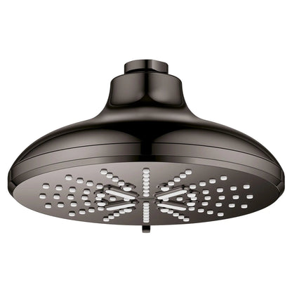 Grohe Rainshower SmartActive 7" 3 Spray 1.75 GPM Hard Graphite Shower Head