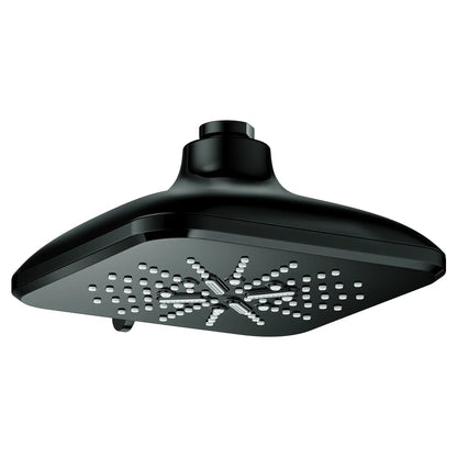 Grohe Rainshower SmartActive 7" 3-Spray 1.75 GPM Hard Graphite Shower Head