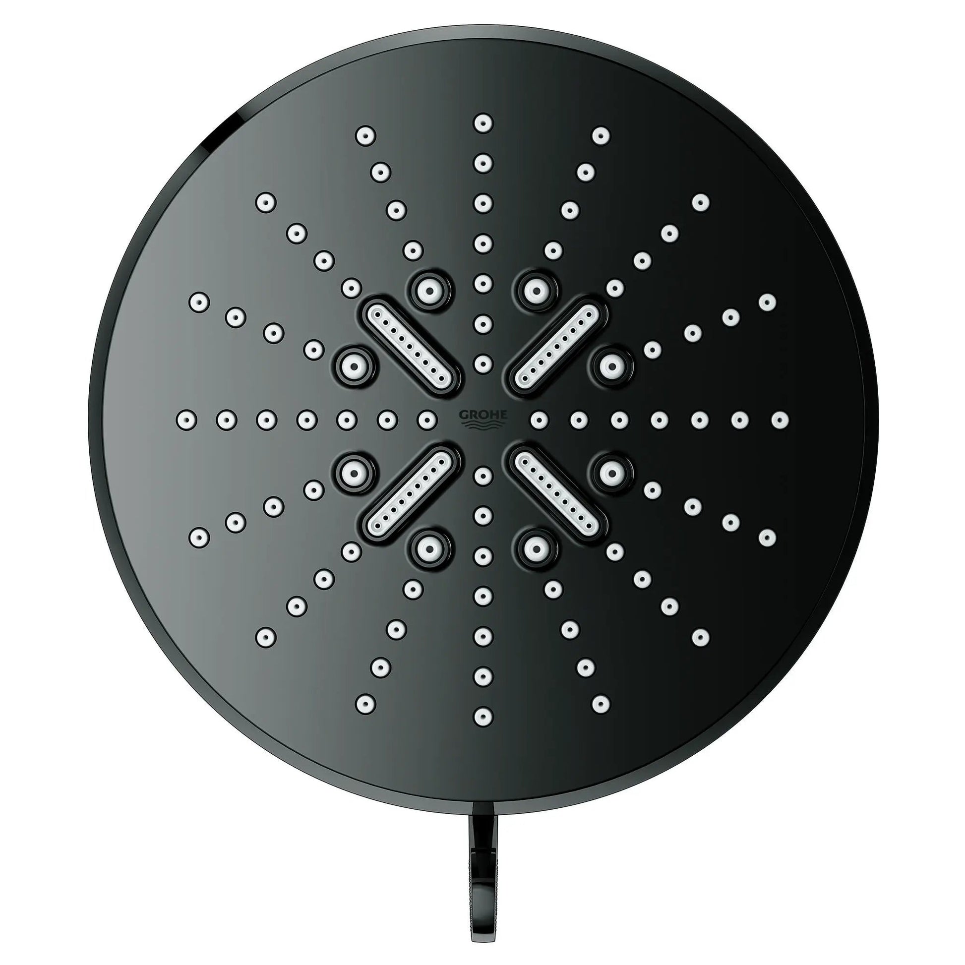 Grohe Rainshower SmartActive 7" 3 Spray 1.75 GPM Hard Graphite Shower Head
