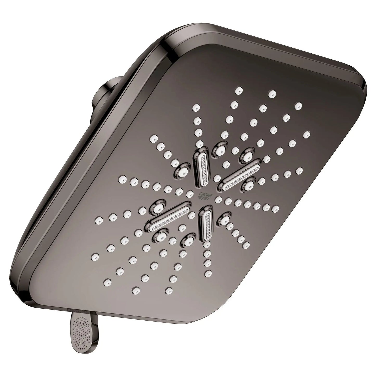 Grohe Rainshower SmartActive 7" 3-Spray 1.75 GPM Hard Graphite Shower Head