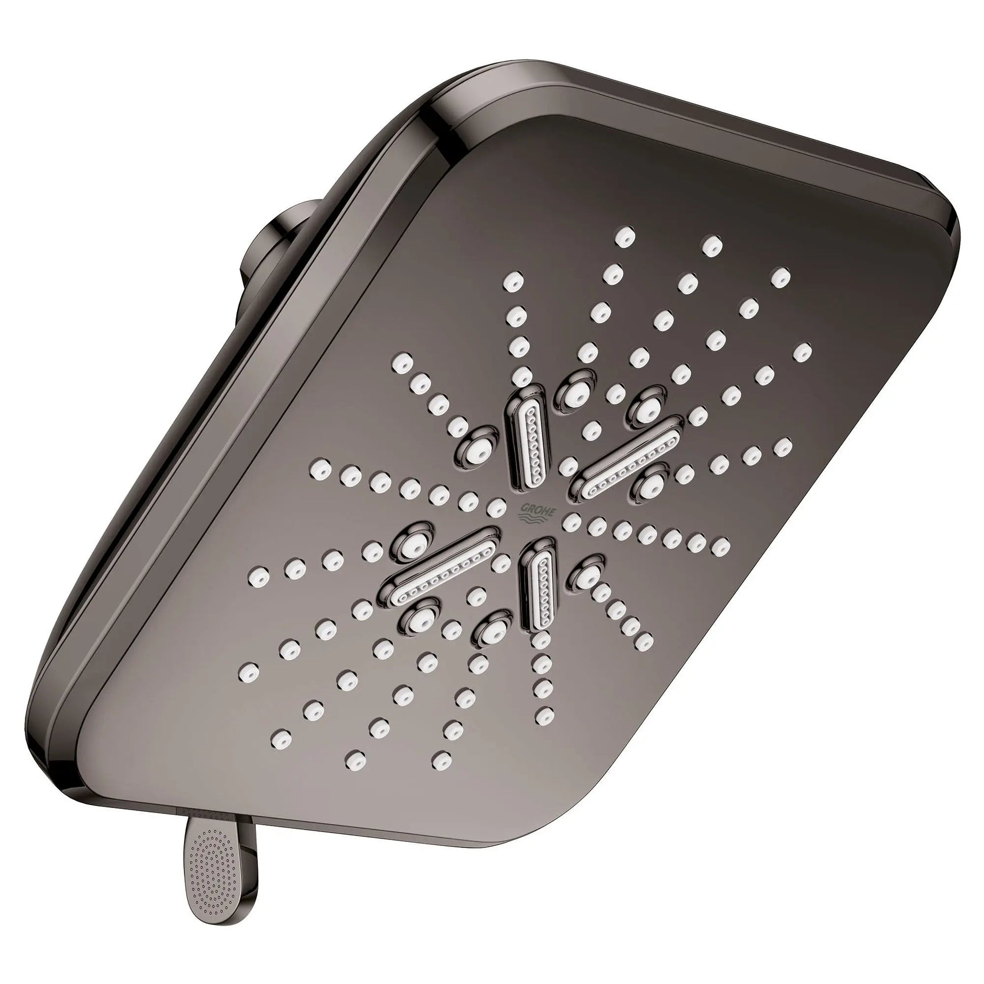 Grohe Rainshower SmartActive 7" 3-Spray 1.75 GPM Hard Graphite Shower Head