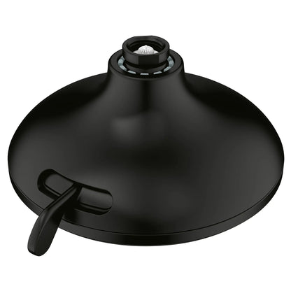 Grohe Rainshower SmartActive 7" 3 Spray 1.75 GPM Matte Black Infinity Shower Head