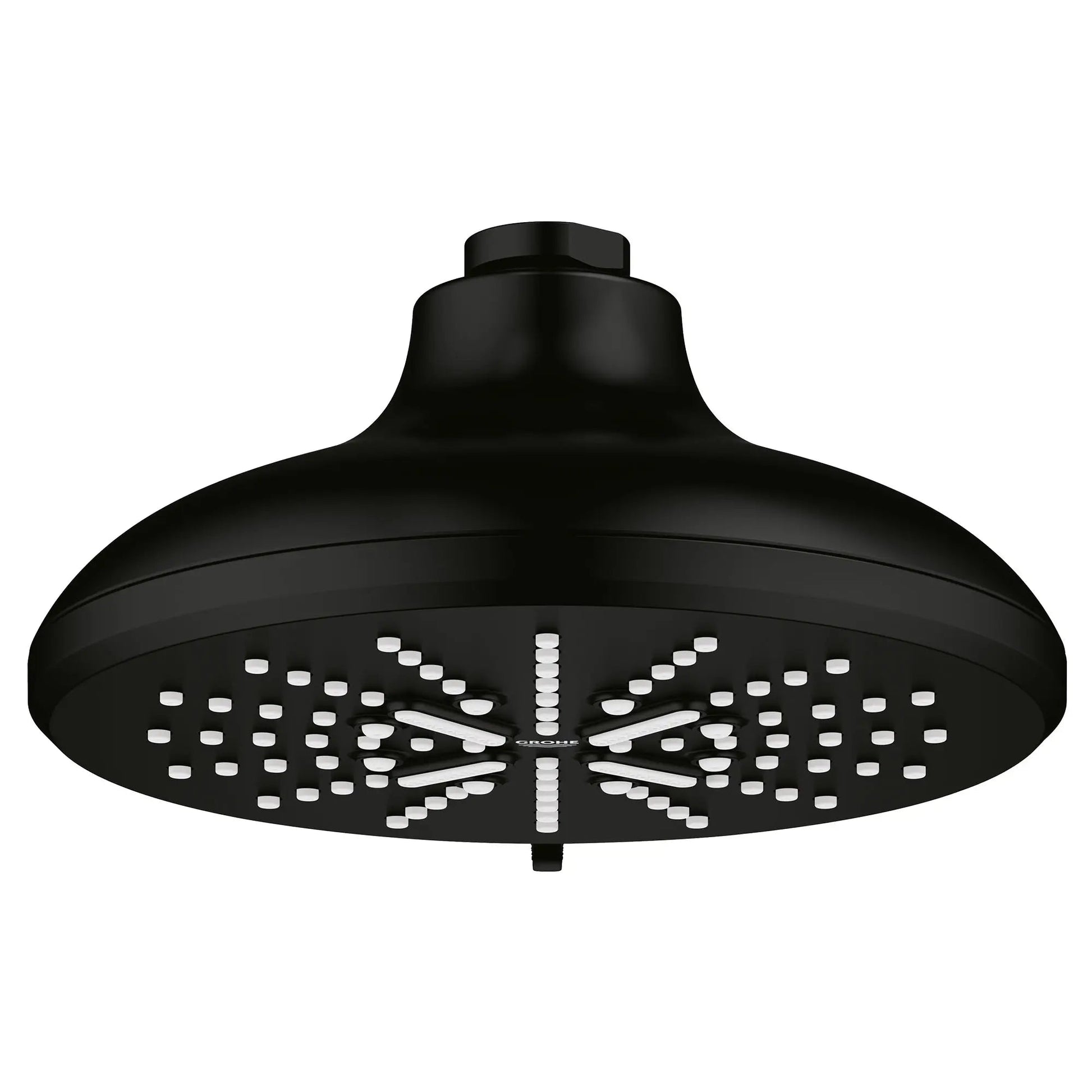 Grohe Rainshower SmartActive 7" 3 Spray 1.75 GPM Matte Black Infinity Shower Head