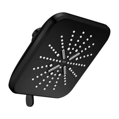 Grohe Rainshower SmartActive 7" 3-Spray 1.75 GPM Matte Black Shower Head