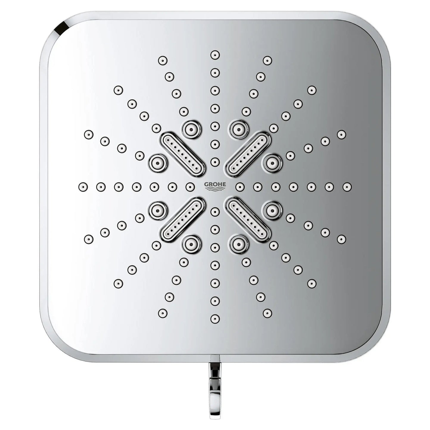 Grohe Rainshower SmartActive 7" 3-Spray 1.75 GPM StarLight Chrome Shower Head