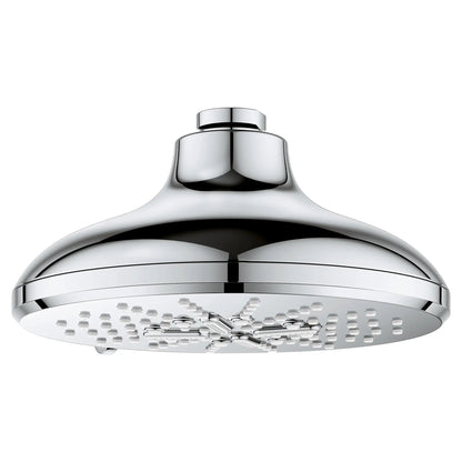 Grohe Rainshower SmartActive 7" 3 Spray 1.75 GPM StarLight Chrome Shower Head