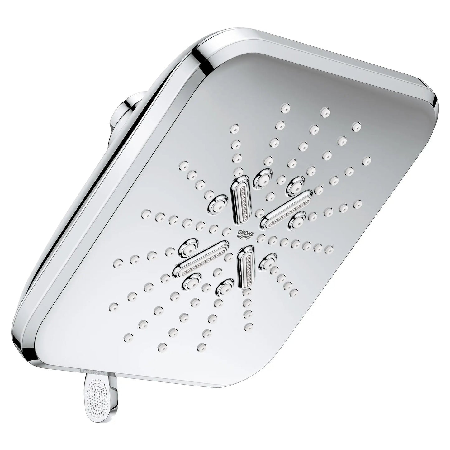 Grohe Rainshower SmartActive 7" 3-Spray 1.75 GPM StarLight Chrome Shower Head