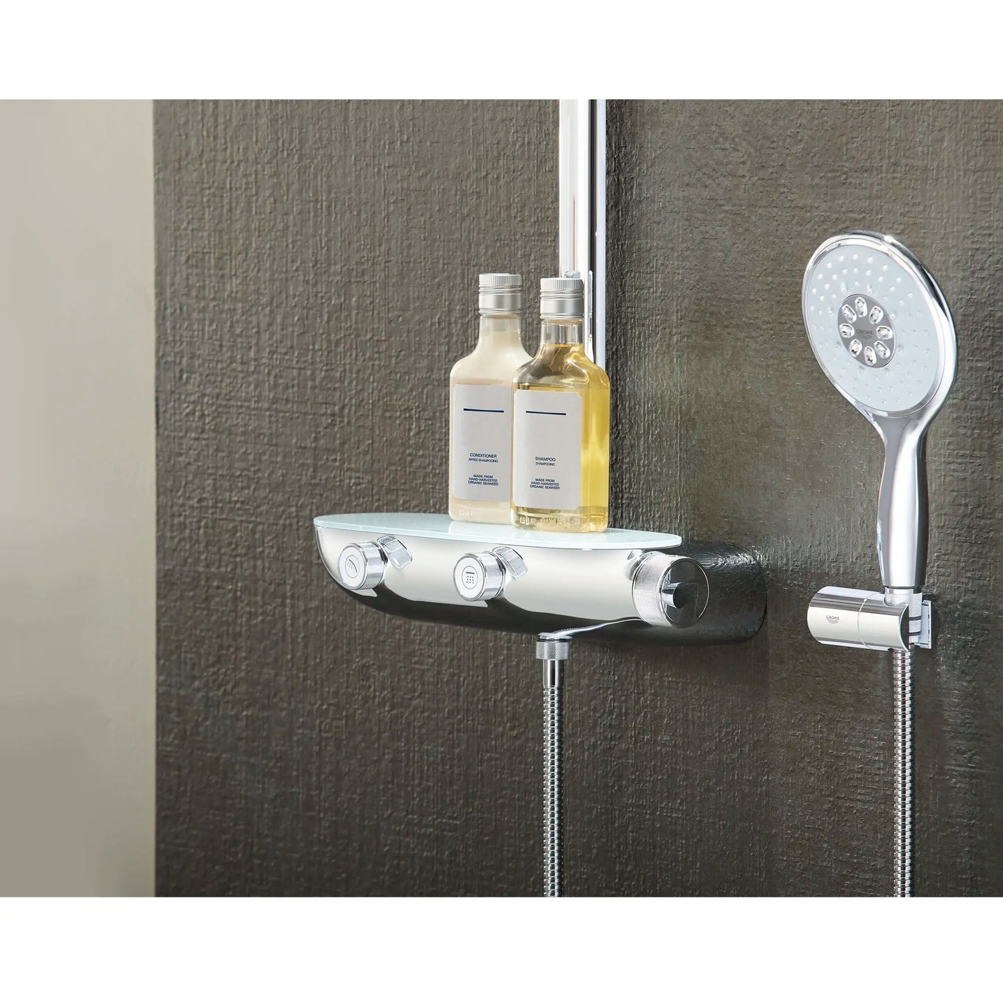 Grohe Rainshower™ SmartControl Thermostatic StarLight Chrome Shower System