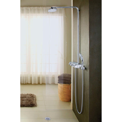 Grohe Rainshower™ SmartControl Thermostatic StarLight Chrome Shower System