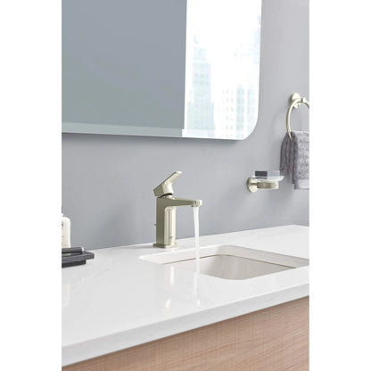 Grohe Tallinn 1.2 GPM Single Hole Single-Handle Brushed Nickel Infinity Faucet