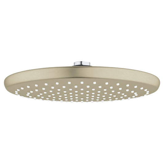 Grohe Tempesta 10" 1-Spray 1.75 GPM Brushed Nickel Infinity 250 Rain Shower Head