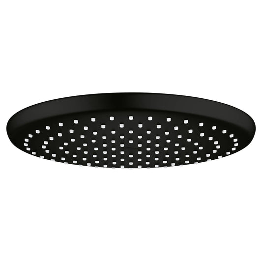 Grohe Tempesta 10" 1-Spray 1.75 GPM Matte Black 250 Rain Shower Head