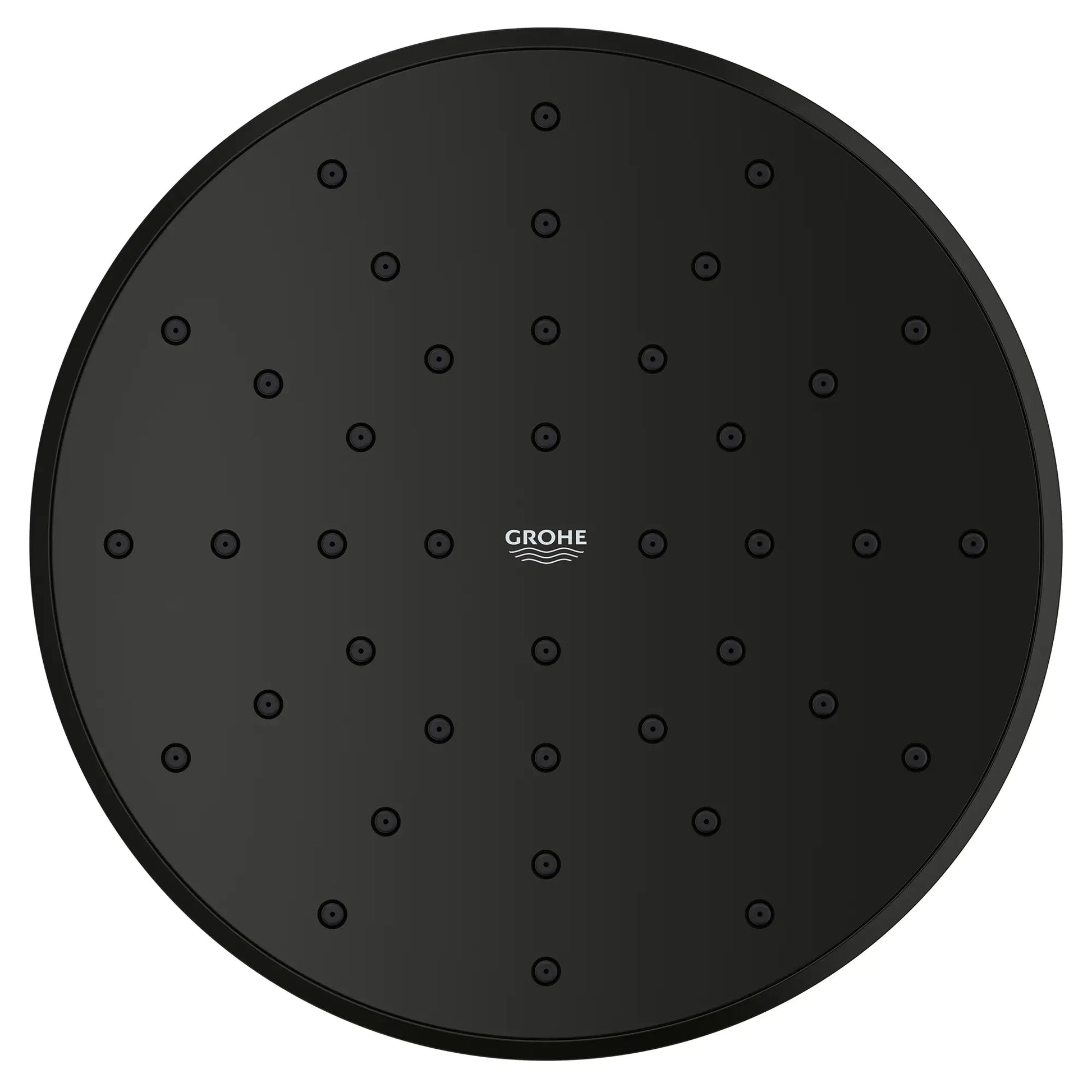 Grohe Tempesta 140 With AquaBooster Round Single Spray 1.75 GPM Matte Black Shower Head