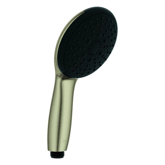 Grohe Tempesta 1.75 GPM 3-Spray Brushed Nickel Infinity 110 Round Hand Shower