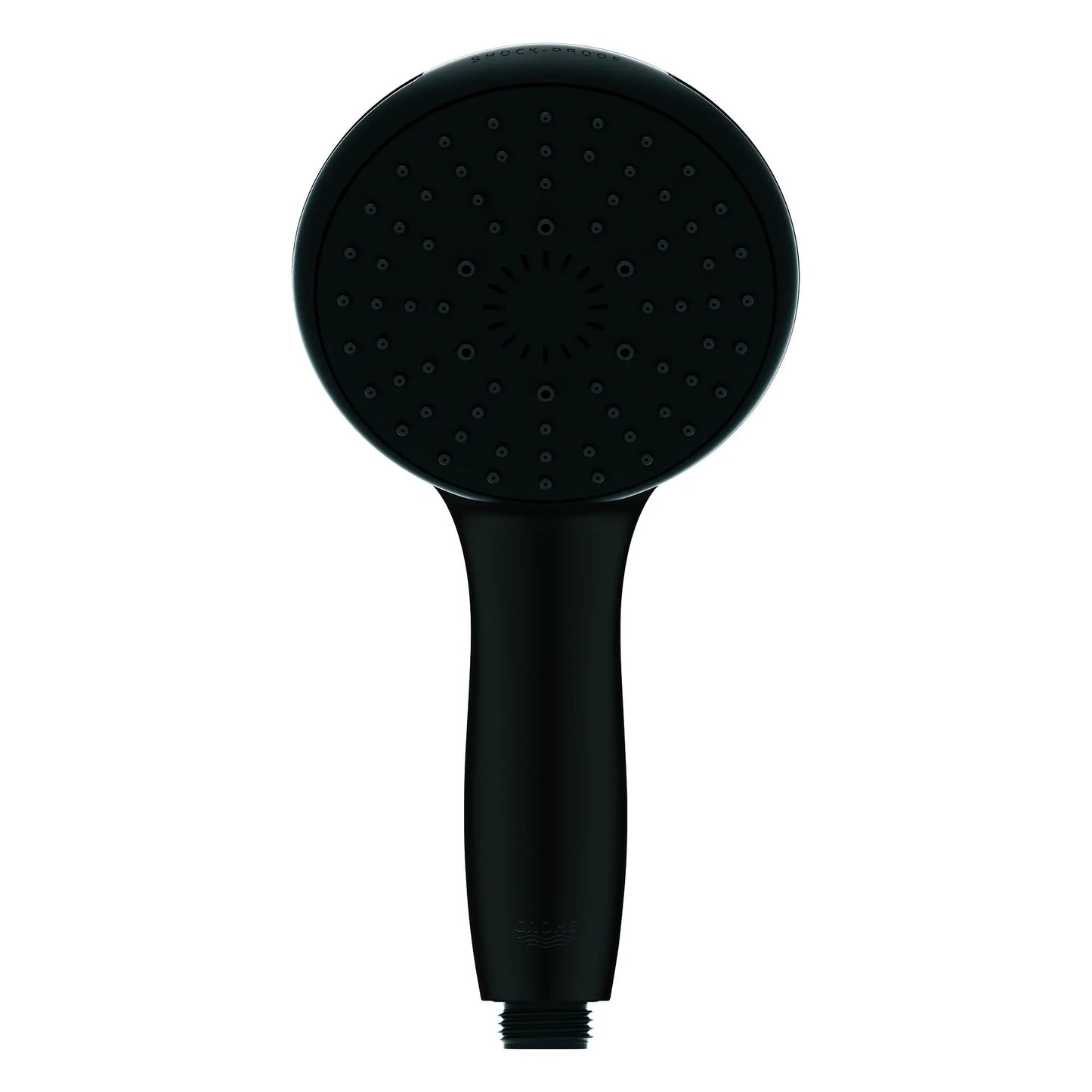 Grohe Tempesta 1.75 GPM 3-Spray Matte Black 110 Round Hand Shower