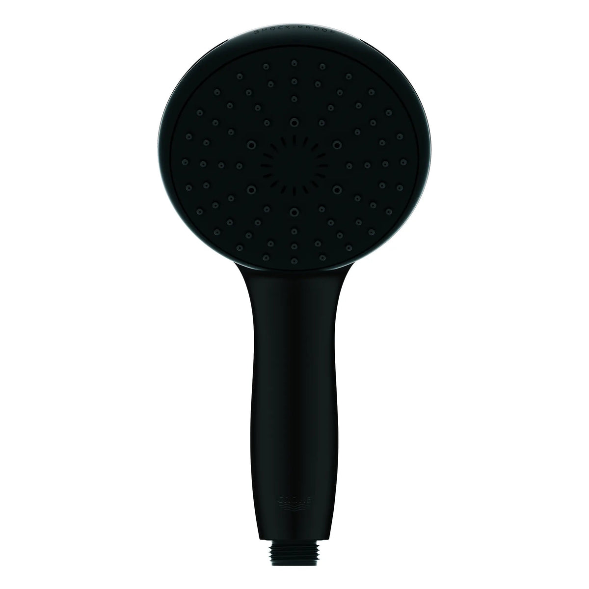 Grohe Tempesta 1.75 GPM 3-Spray Matte Black 110 Round Hand Shower