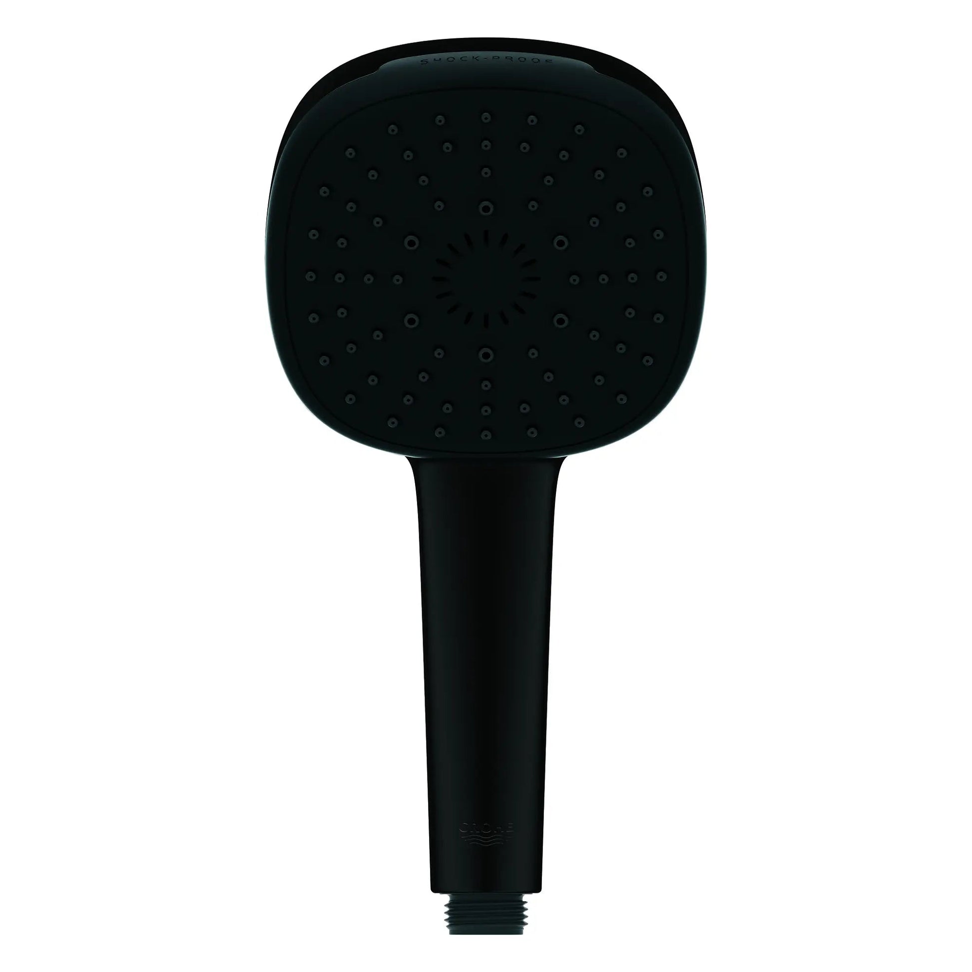 Grohe Tempesta 1.75 GPM 3-Spray Matte Black 110 Square Hand Shower