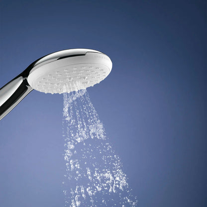 Grohe Tempesta 1.75 GPM 3-Spray StarLight Chrome 110 Round Hand Shower