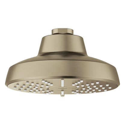 Grohe Tempesta 1.75 GPM AquaBooster Round Multi Spray Brushed Nickel Infinity Shower Head