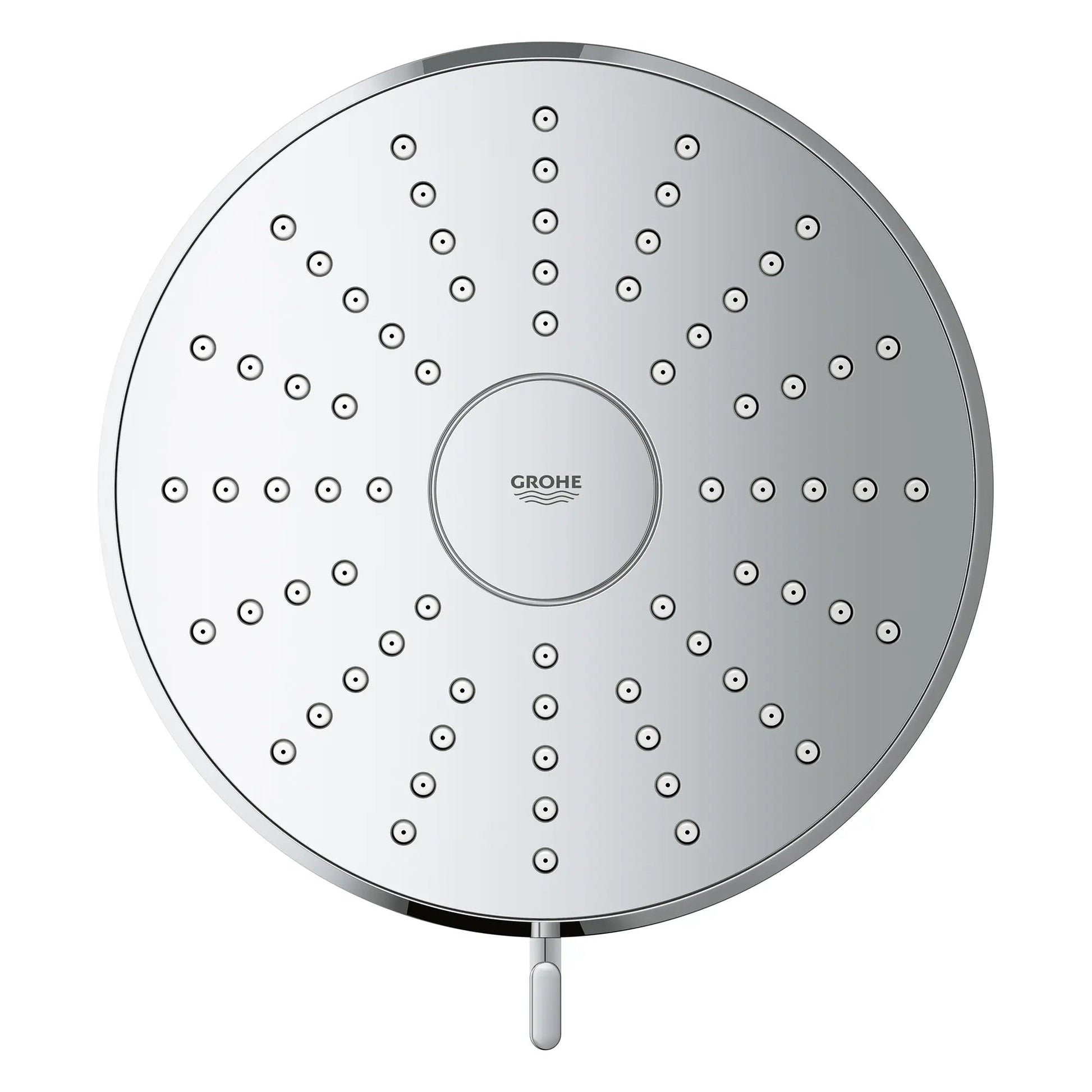 Grohe Tempesta 1.75 GPM AquaBooster Round Multi Spray StarLight Chrome Shower Head