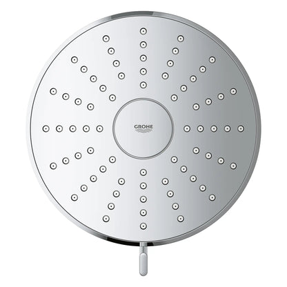 Grohe Tempesta 1.75 GPM AquaBooster Round Multi Spray StarLight Chrome Shower Head