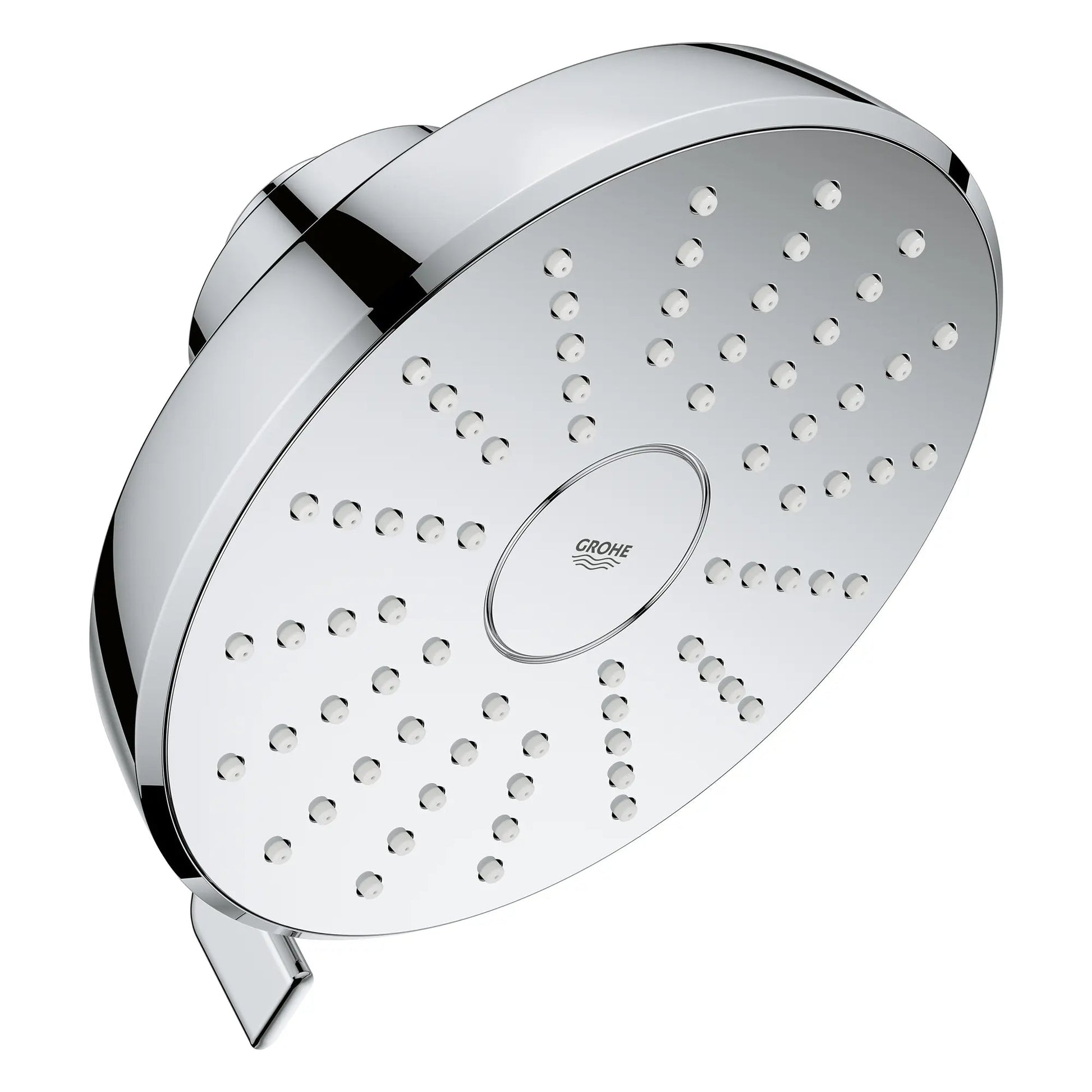 Grohe Tempesta 1.75 GPM AquaBooster Round Multi Spray StarLight Chrome Shower Head